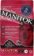 🐶 annamaet grain-free manitok red meat formula dry dog food with fresh lamb logo