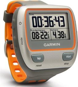 img 1 attached to 🧡 Garmin Forerunner 310XT: Waterproof USB Stick and Heart Rate Monitor in Gray/Orange - The Ultimate Fitness Companion