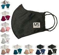 m5 microfiber mask black logo