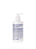 🪒 malin + goetz vitamin e shaving cream: natural ingredients for smooth skin, close clean shave prep, with shea butter, vitamin e, and menthol - vegan & cruelty-free logo