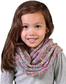 img 4 attached to 🧣 Детский бесконечный шарф EK33 816SFKIDS N11 для девочек - модные аксессуары для детей девочек