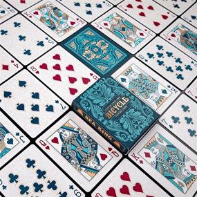 img 1 attached to Sea King Bicycle Playing Cards in Elegant Blue Design: A Perfect Deck for Card Enthusiasts!