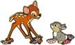 bambi and thumper disney pins logo