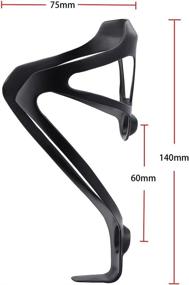 img 3 attached to OSPORT Lightweight Full Carbon Fiber Bicycle Water Bottle Cage Holder, 18g - 1 Piece