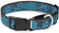 buckle down snowflakes martingale neck large logo