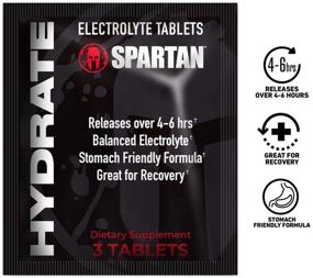 img 2 attached to SPARTAN Keto Hydration Tablets - Keto Electrolyte Replacement Pills - Extended Release Formula for Endurance Athletes (3 Tablets, 20 Pack)