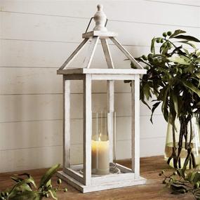 img 4 attached to Barnyard Designs Decorative Lantern Farmhouse