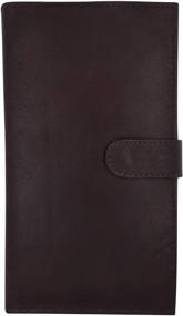 img 2 attached to 👝 Premium Marshal Genuine Leather Bi Fold Holder: Stylish and Practical Essential