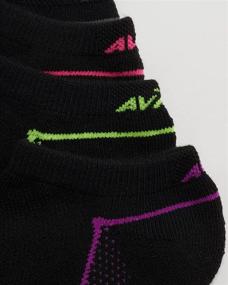 img 2 attached to 🧦 Avia Women's No Show Athletic Performance Stretch Sport Liner Socks With Non-Slip Grip (6 Pack): Enhance Your Active Performance with Superior Comfort and Stability