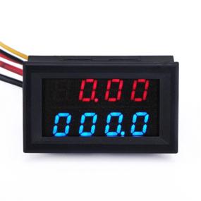 img 4 attached to DROK Accuracy 0 33 00V 0 999 9MA 3 000A Voltmeter