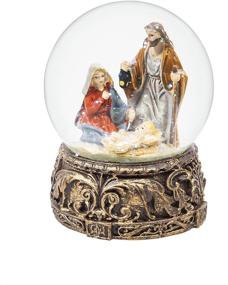 img 3 attached to Cypress Home Christmas Nativity Scene Water Globe - 4 x 6 x 4 Inches Indoor/Outdoor Décor for Homes, Yards, and Gardens