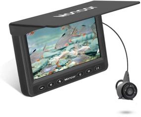 img 4 attached to 📷 MOOCOR Underwater Fishing Camera: Portable Fish Finder with 4.3 Inch LCD Monitor