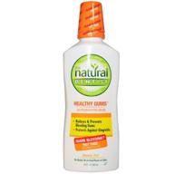 the natural dentist orange healthy gums oral rinse - 16.9 fluid ounces logo