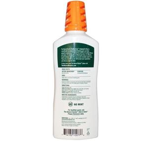 img 1 attached to The Natural Dentist Orange Healthy Gums Oral Rinse - 16.9 Fluid Ounces