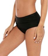 👙 attraco women's ruched bikini tankini swimwear in swimsuits & cover ups logo