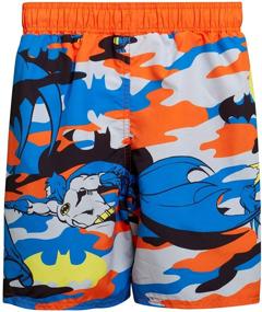 img 1 attached to Warner Bros Boys Trunk Shorts Boys' Clothing for Swim