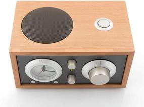 img 1 attached to Tivoli Audio Model Three BT With USB In Cherry/Taupe
