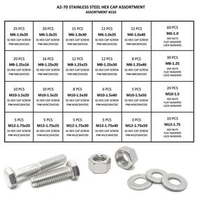 img 1 attached to Stainless Metric Screws Washers Assortment