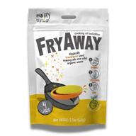 🍳 fryaway: pan fry waste oil solidifier powder | 100% plant-based cooking oil disposal | solidifies up to 2 cups | 4-pack - 8 cups/2 liters logo