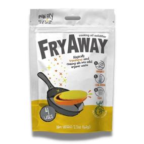 img 4 attached to 🍳 FryAway: Pan Fry Waste Oil Solidifier Powder | 100% Plant-Based Cooking Oil Disposal | Solidifies Up to 2 Cups | 4-Pack - 8 Cups/2 Liters