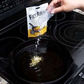 img 2 attached to 🍳 FryAway: Pan Fry Waste Oil Solidifier Powder | 100% Plant-Based Cooking Oil Disposal | Solidifies Up to 2 Cups | 4-Pack - 8 Cups/2 Liters