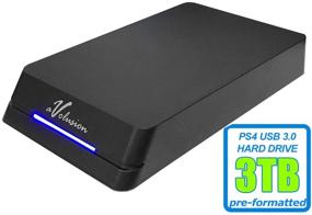 img 3 attached to Avolusion HDDGear Pro 3TB USB 3.0 Внешний игровой жесткий диск - 7200 об / мин 64МБ кэш-памяти, разработанный для PS4 Pro, PS4 Slim и PS4 Original - 2 года гарантии