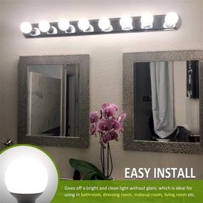 img 1 attached to 💡 Non-Dimmable GIOVAR Daylight Equivalent Bathroom Lighting