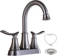 gele lead free bathroom sink faucet with 2 handle design – stylish and safe lavatory solution logo
