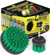 🔧 versatile drill brush set - power scrubber for cleaning tiles, grout, kitchen accessories, stove, pots, and pans logo