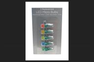 multi-colored celebrations led replacement bulbs logo