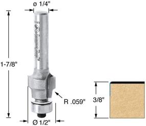 img 3 attached to 🔧 Amana Tool 47150 Бит для ламината без напильника