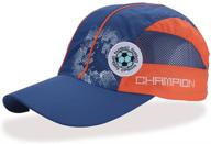 breathable lightweight protection baseball hat accessories for boys - adjustable caps logo