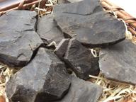 🌿 organic edible black clay chunks (lump), ideal for consumption (food), 4 oz (110 g) logo