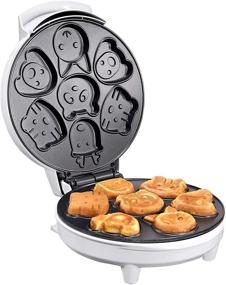 img 3 attached to Fun Animal Waffle Maker - Easy-to-Use Non-Stick Electric Mini Pancake Maker for Kids - 7 Unique Animal Face Shapes by Tettonia