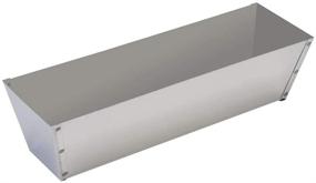 img 1 attached to Warner 12-inch Stainless Steel Drywall Mud Pan for Efficient Mixing and Application