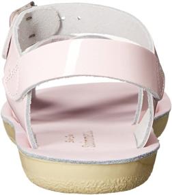 img 2 attached to 👣 Sun San Swimmer Girls' Shoes for Flats by Salt Water Sandals - Enhancing SEO