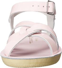 img 3 attached to 👣 Sun San Swimmer Girls' Shoes for Flats by Salt Water Sandals - Enhancing SEO