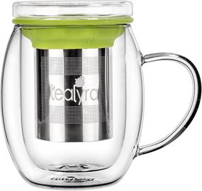 img 4 attached to ☕️ Tealyra Infuser Stainless Steeping 13.5 Ounce - The Perfect Brew Companion