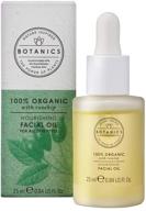 🌿 revitalize your skin with botanics organic facial oil 25ml - experience the natural glow! logo