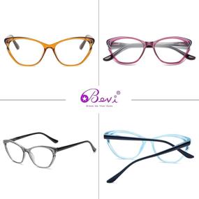 img 1 attached to Bevi Ladies Stylish Reading Glasses Vision Care