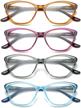 bevi ladies stylish reading glasses vision care logo