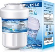 waterfall filter: premium ge mwf compatible refrigerator water filter logo
