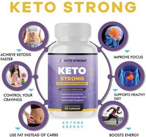img 3 attached to 💪 (Official) Keto Strong Advanced Formula - 1 Bottle Package for a 30 Day Supply