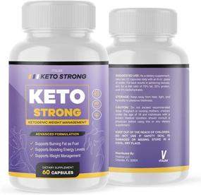 img 1 attached to 💪 (Official) Keto Strong Advanced Formula - 1 Bottle Package for a 30 Day Supply