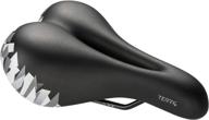 comfortable and shock absorbing terry cite x bike women's saddle with skyline print - ideal for recreational riders logo