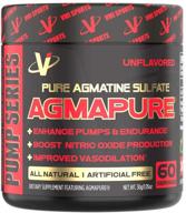 💪 vmi sports agmapure агматин сульфат - 60 порций, без вкуса, диетическая добавка логотип