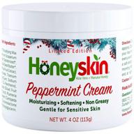 christmas limited edition 4oz vanilla peppermint face and body skin cream - moisturizer for dry and sensitive skin - anti-aging - christmas collection - stocking stuffers logo