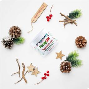 img 1 attached to Christmas Limited Edition 4oz Vanilla Peppermint Face and Body Skin Cream - Moisturizer for Dry and Sensitive Skin - Anti-Aging - Christmas Collection - Stocking Stuffers