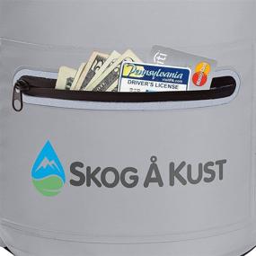 img 2 attached to Skog Å Kust DrySak Waterproof Dry Bag - 10L Grey: Ultimate Protection for Your Gear!