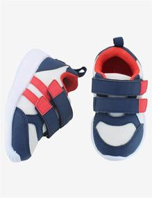 img 1 attached to 👟 First Walking Gerber Sneakers for Toddlers